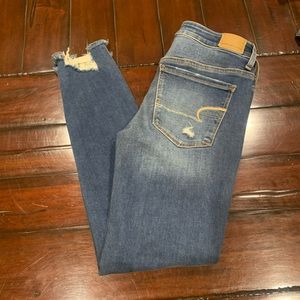 American Eagle distressed jeans